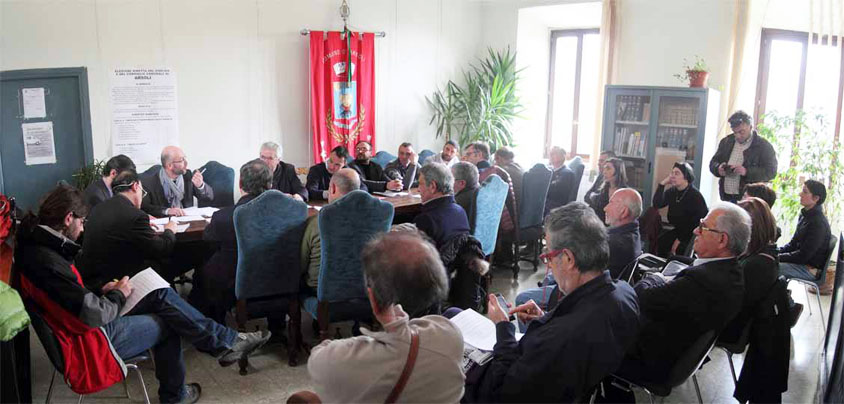 La riunione dei sindaci sabato mattina ad Arsoli